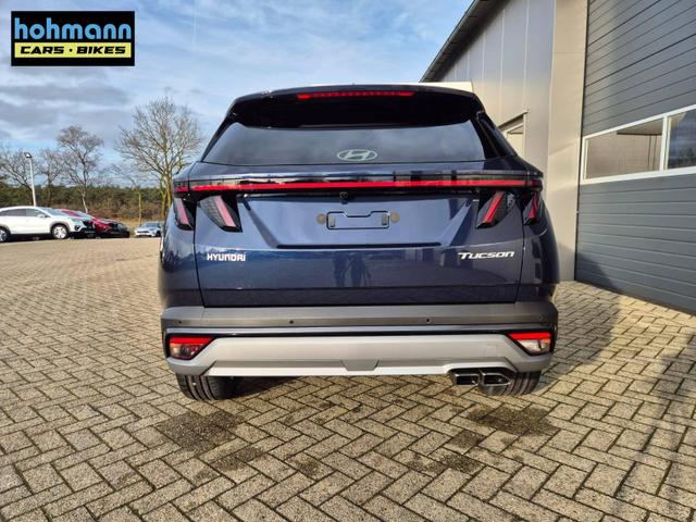 Hyundai TUCSON Trend 1.6 T-GDI 150PS Automatik TZ 2026 Teil-Leder Sitzheizung v+h Lenkradheizung Klimaautomatik Navi Touchscreen DAB+ Apple CarPlay + Android Auto PDC R&uuml;ckf.-Kamera Matrix-LED-Scheinw. 