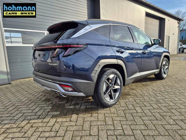 Hyundai TUCSON Trend 1.6 T-GDI 150PS Automatik TZ 2026 Teil-Leder Sitzheizung v+h Lenkradheizung Klimaautomatik Navi Touchscreen DAB+ Apple CarPlay + Android Auto PDC R&uuml;ckf.-Kamera Matrix-LED-Scheinw. 