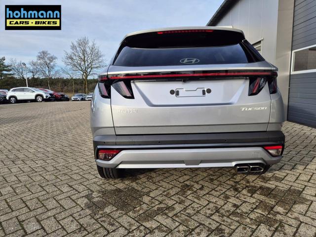 Hyundai TUCSON Trend 1.6 T-GDI 150PS Automatik TZ 2026 Teil-Leder Sitzheizung v+h Lenkradheizung Klimaautomatik Navi Touchscreen DAB+ Apple CarPlay + Android Auto PDC R&uuml;ckf.-Kamera Matrix-LED-Scheinw. 