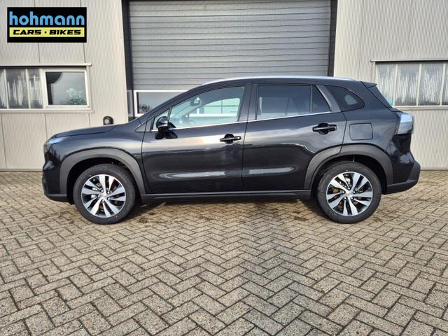 Suzuki S-Cross Comfort+ 110PS MHEV 4x4 ALLGRIP 1.4 Boosterjet Teilleder Navi Klimaautomatik Sitzheizung ACC PDC v+h 4x Kamera Suzuki-Radio Apple CarPlay Android Auto Touchscreen 2xKeyless 17-LM 