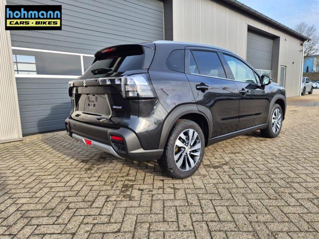 Suzuki S-Cross Comfort+ 110PS MHEV 4x4 ALLGRIP 1.4 Boosterjet Teilleder Navi Klimaautomatik Sitzheizung ACC PDC v+h 4x Kamera Suzuki-Radio Apple CarPlay Android Auto Touchscreen 2xKeyless 17-LM 