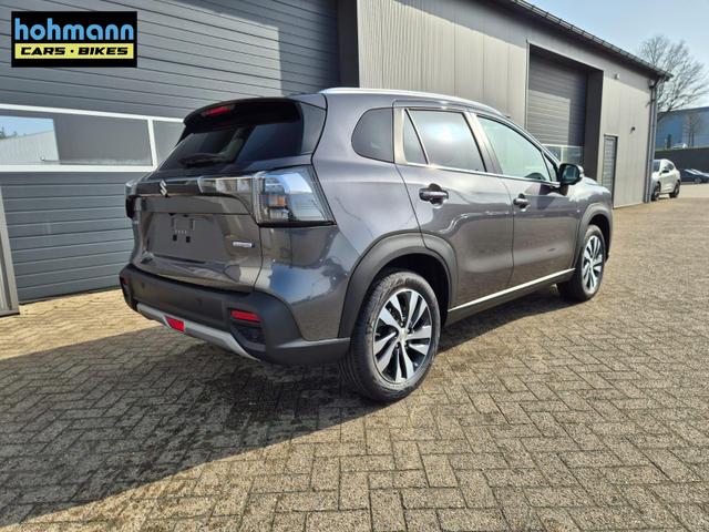Suzuki S-Cross Comfort+ 110PS MHEV 4x4 ALLGRIP 1.4 Boosterjet Teilleder Navi Klimaautomatik Sitzheizung ACC PDC v+h 4x Kamera Suzuki-Radio Apple CarPlay Android Auto Touchscreen 2xKeyless 17-LM 
