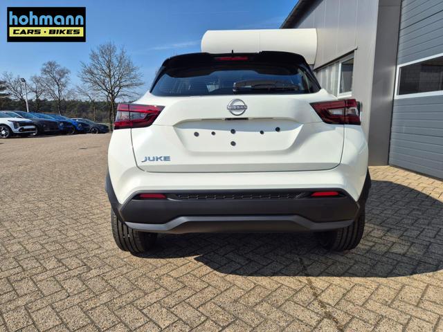 Nissan Juke 1.0 DIG-T 114PS Acenta Klimaautomatik Sitzheizung R&uuml;ckf.Kamera Bluetooth Touchscreen wireless Apple CarPlay Android Auto 