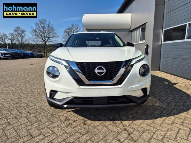 Nissan Juke 1.0 DIG-T 114PS Acenta Klimaautomatik Sitzheizung R&uuml;ckf.Kamera Bluetooth Touchscreen wireless Apple CarPlay Android Auto 