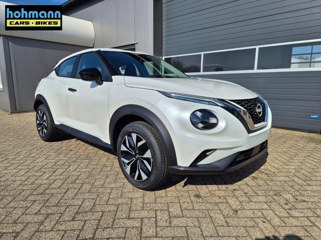 Nissan Juke 1.0 DIG-T 114PS Acenta Klimaautomatik Sitzheizung R&uuml;ckf.Kamera Bluetooth Touchscreen wireless Apple CarPlay Android Auto 