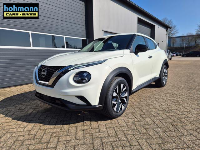 Nissan Juke 1.0 DIG-T 114PS Acenta Klimaautomatik Sitzheizung R&uuml;ckf.Kamera Bluetooth Touchscreen wireless Apple CarPlay Android Auto 