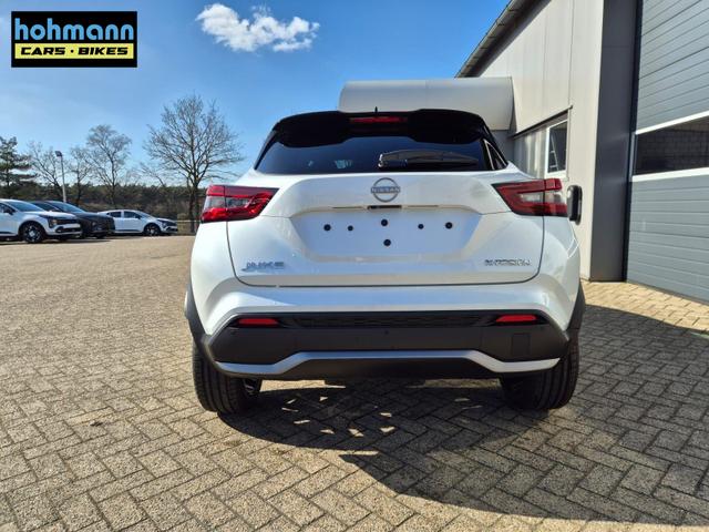 Nissan Juke 1.0 DIG-T 114PS N-Design Automatik Teil-Leder Klimaautomatik Sitzheizung Lenkradheizung PDC v+h R&uuml;ckf.Kamera Navi 19"LM Bluetooth Touchscreen Apple CarPlay Android Auto 