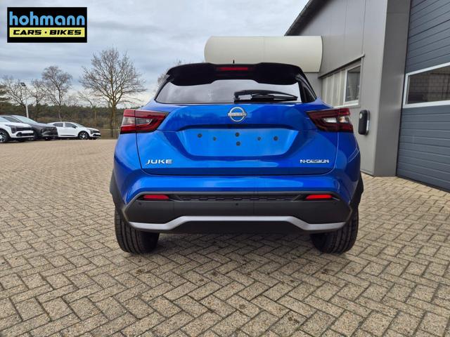 Nissan Juke 1.0 DIG-T 114PS N-Design Automatik Teil-Leder Klimaautomatik Sitzheizung Lenkradheizung PDC v+h R&uuml;ckf.Kamera Navi 19"LM Bluetooth Touchscreen Apple CarPlay Android Auto 