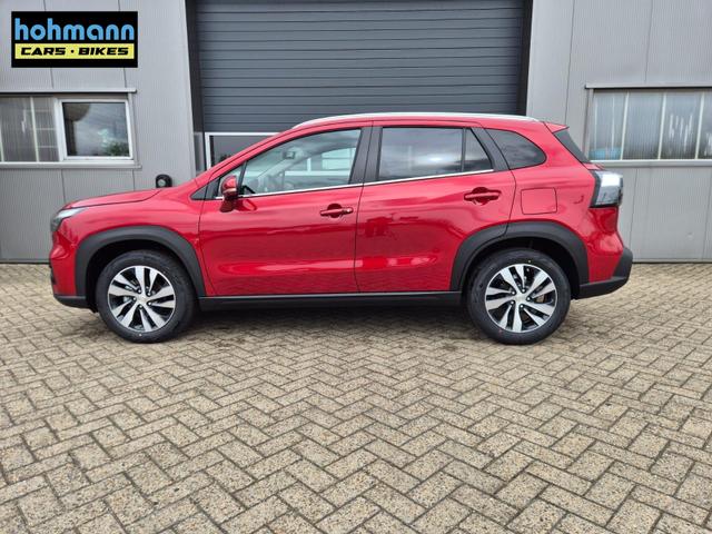 Suzuki S-Cross Comfort+ 110PS Automatik MHEV 1.4 Boosterjet Teilleder Navi Klimaautomatik Sitzheizung ACC PDC v+h 4x Kamera Suzuki-Radio Apple CarPlay Android Auto Touchscreen 2xKeyless 17-LM 