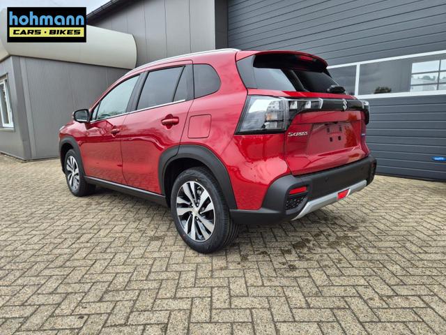 Suzuki S-Cross Comfort+ 110PS Automatik MHEV 1.4 Boosterjet Teilleder Navi Klimaautomatik Sitzheizung ACC PDC v+h 4x Kamera Suzuki-Radio Apple CarPlay Android Auto Touchscreen 2xKeyless 17-LM 