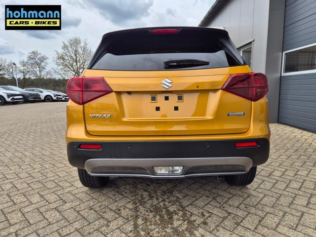 Suzuki Vitara Comfort+ 110PS Automatik MHEV 1.4 Boosterjet Teilleder Navi Klimaautomatik Sitzheizung ACC PDC v+h R&uuml;ckf.Kamera Suzuki-Radio Apple CarPlay Android Auto Touchscreen 2xKeyless 17-LM 