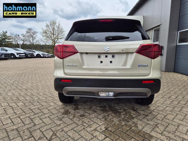Suzuki Vitara Comfort+ 110PS MHEV 4x4 ALLGRIP 1.4 Boosterjet Allrad Teilleder mit Alcantara Navi Klimaautomatik Sitzheizung ACC PDC v+h R&uuml;ckf.Kamera Suzuki-Radio Apple CarPlay Android Auto Touchscreen 2xKeyless 17-LM 