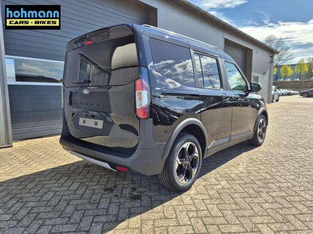 Ford Tourneo Courier 1.0 EcoBoost 125PS Active Teil-Leder Sitzheizung Lenkradheizung Klimaautomatik PDC v+h R&uuml;ckf.-Kamera ACC TWA Frontscheibe beheizb. Ford-Navi SYNC4 Apple CarPlay + Android Auto 