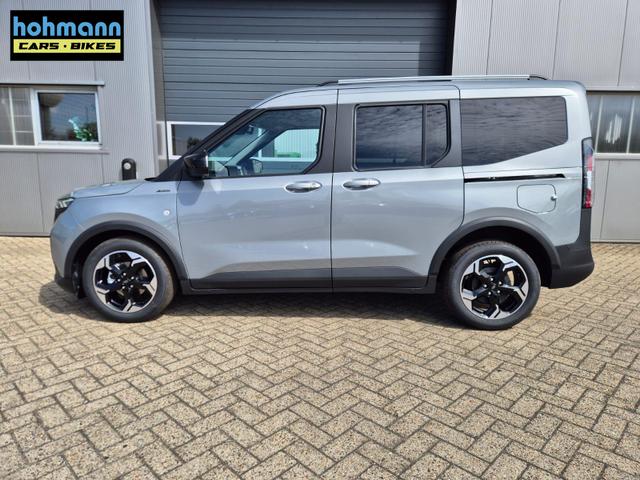 Ford Tourneo Courier 1.0 EcoBoost 125PS Active Teil-Leder Sitzheizung Lenkradheizung Klimaautomatik PDC v+h R&uuml;ckf.-Kamera ACC TWA Frontscheibe beheizb. Ford-Navi SYNC4 Apple CarPlay + Android Auto 