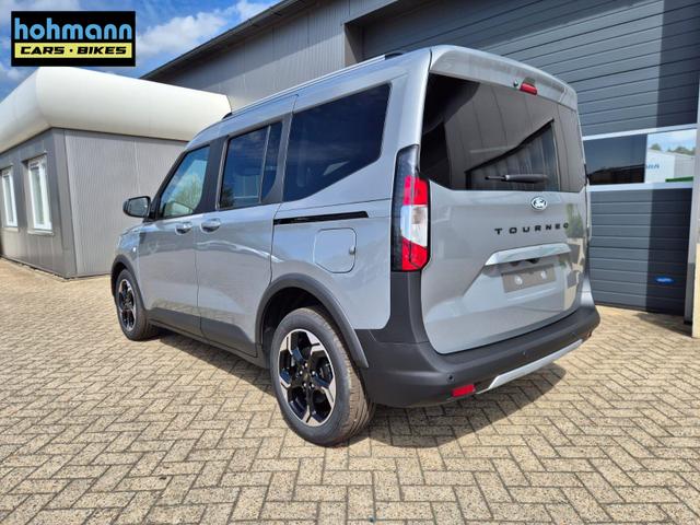 Ford Tourneo Courier 1.0 EcoBoost 125PS Active Teil-Leder Sitzheizung Lenkradheizung Klimaautomatik PDC v+h R&uuml;ckf.-Kamera ACC TWA Frontscheibe beheizb. Ford-Navi SYNC4 Apple CarPlay + Android Auto 