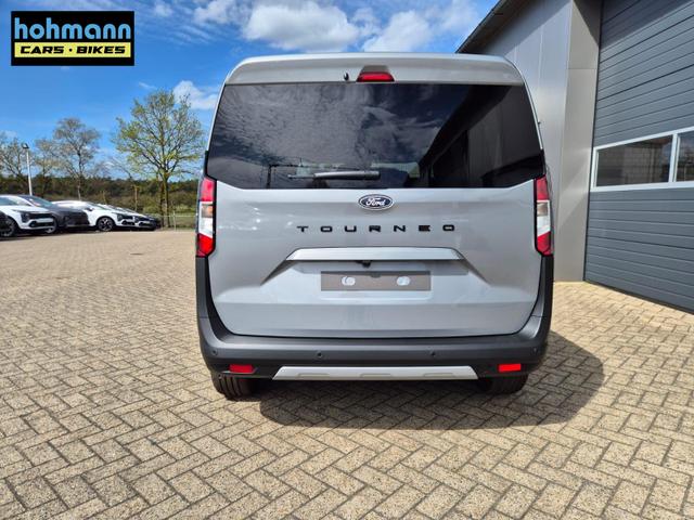 Ford Tourneo Courier 1.0 EcoBoost 125PS Active Teil-Leder Sitzheizung Lenkradheizung Klimaautomatik PDC v+h R&uuml;ckf.-Kamera ACC TWA Frontscheibe beheizb. Ford-Navi SYNC4 Apple CarPlay + Android Auto 