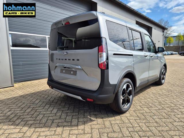 Ford Tourneo Courier 1.0 EcoBoost 125PS Active Teil-Leder Sitzheizung Lenkradheizung Klimaautomatik PDC v+h R&uuml;ckf.-Kamera ACC TWA Frontscheibe beheizb. Ford-Navi SYNC4 Apple CarPlay + Android Auto 