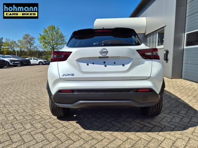 Nissan Juke 1.0 DIG-T 114PS N-Connecta Sitzheizung Lenkradheizung Teil-Leder Klimaautomatik PDC v+h R&uuml;ckf.Kamera Bluetooth Touchscreen Apple CarPlay Android Auto 17"LM 