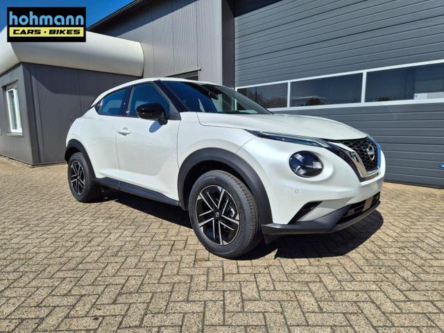 Nissan Juke 1.0 DIG-T 114PS N-Connecta Sitzheizung Lenkradheizung Teil-Leder Klimaautomatik PDC v+h R&uuml;ckf.Kamera Bluetooth Touchscreen Apple CarPlay Android Auto 17"LM 