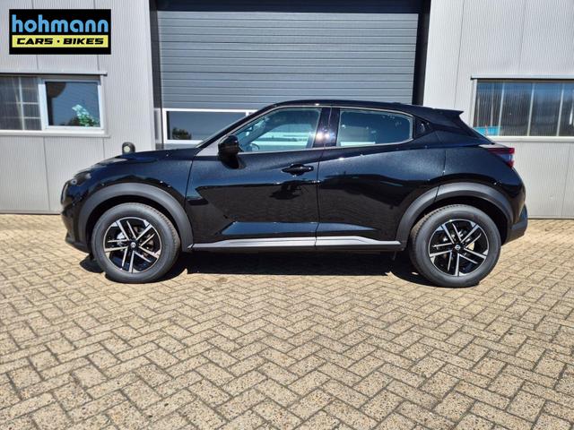 Nissan Juke 1.0 DIG-T 114PS N-Connecta Teil-Leder Klimaautomatik PDC v+h R&uuml;ckf.Kamera Bluetooth Touchscreen Apple CarPlay Android Auto 17"LM 
