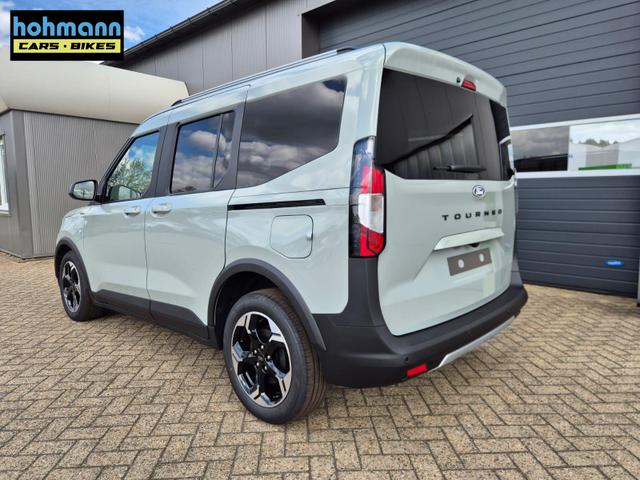 Ford Tourneo Courier 1.0 EcoBoost 125PS Active Teil-Leder Sitzheizung Lenkradheizung Klimaautomatik PDC v+h R&uuml;ckf.-Kamera ACC TWA Frontscheibe beheizb. Ford-Navi SYNC4 Apple CarPlay + Android Auto 