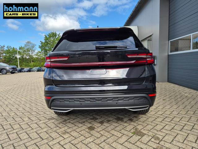 Skoda Kodiaq Sportline 1.5 TSI 204PS PHEV DSG schwenkb. AHK elektr. PanoDach HUD Alcantara PDC v+h 360&deg;Kamera CANTON Sound Klimaautomatik Sitzheizung Lenkradheizung Navi Apple CarPlay Android Auto 2xKeyless 19"LM vollelektr. Reichweite 116KM 