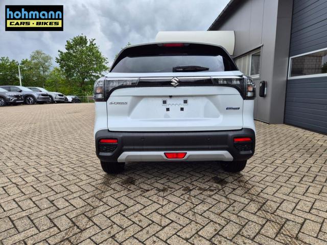 Suzuki S-Cross Comfort+ 110PS MHEV 4x4 ALLGRIP 1.4 Boosterjet Teilleder Navi Klimaautomatik Sitzheizung ACC PDC v+h 4x Kamera Suzuki-Radio Apple CarPlay Android Auto Touchscreen 2xKeyless 17-LM 