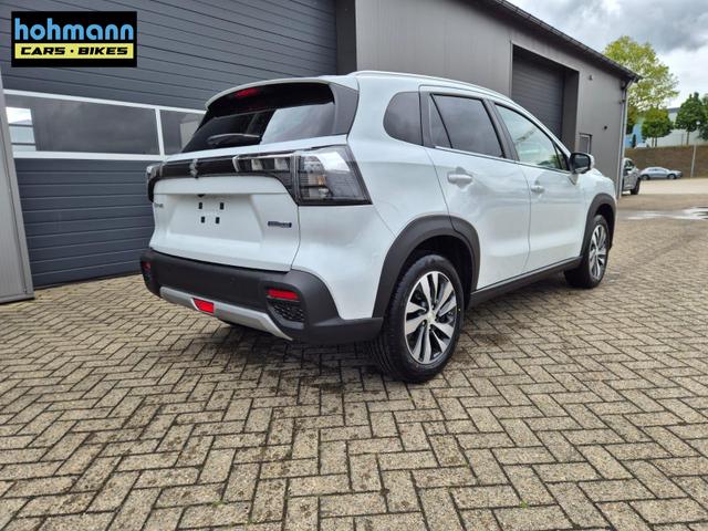 Suzuki S-Cross Comfort+ 110PS MHEV 4x4 ALLGRIP 1.4 Boosterjet Teilleder Navi Klimaautomatik Sitzheizung ACC PDC v+h 4x Kamera Suzuki-Radio Apple CarPlay Android Auto Touchscreen 2xKeyless 17-LM 