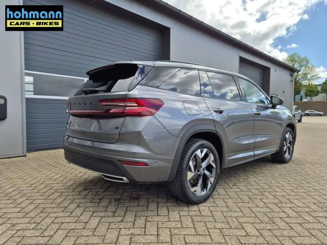 Skoda Kodiaq Sportline 1.5 TSI 204PS PHEV DSG schwenkb. AHK elektr. PanoDach HUD Alcantara PDC v+h 360&deg;Kamera CANTON Sound Klimaautomatik Sitzheizung Lenkradheizung Navi Apple CarPlay Android Auto 2xKeyless 19"LM vollelektr. Reichweite 116KM 