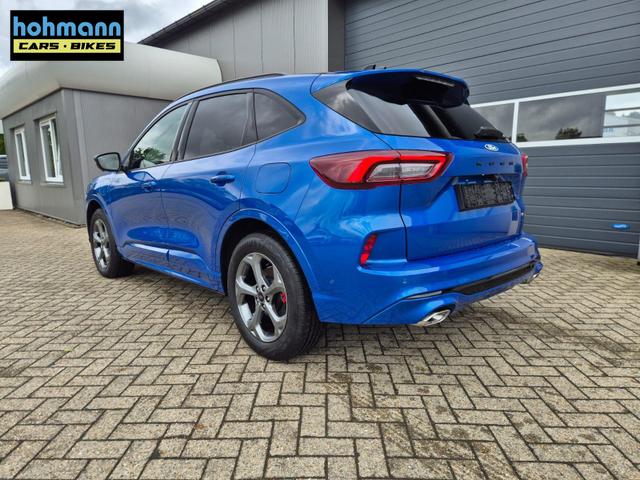 Ford Kuga ST-Line X 243PS PHEV Automatik HuD Matrix-LED schwenkb. AHK elektr. PanoDach Sitzheizung v+h Lenkradheizung Frontscheibe beheizb. Navi SYNC4 Apple CarPlay Android Auto Touchscreen PDC 4xKamera 2xKeyless B+O Sound 18"LM vollelektr. Reichweite 65K 