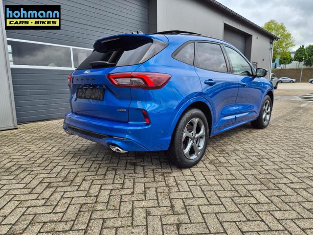 Ford Kuga ST-Line X 243PS PHEV Automatik HuD Matrix-LED schwenkb. AHK elektr. PanoDach Sitzheizung v+h Lenkradheizung Frontscheibe beheizb. Navi SYNC4 Apple CarPlay Android Auto Touchscreen PDC 4xKamera 2xKeyless B+O Sound 18"LM vollelektr. Reichweite 65K 