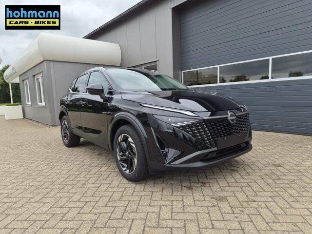 Nissan Qashqai 1.3 DIG-T MHEV 158 PS X-Tronic N-Connecta Teil-Leder PanoGlasdach Klimaautomatik Sitzheizung Lenkradheizung Navi ACC PDC v+h 360&deg;Kamera DAB Bluetooth Touchscreen Apple CarPlay Android Auto 18"LM 
