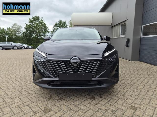 Nissan Qashqai 1.3 DIG-T MHEV 158 PS X-Tronic N-Connecta Teil-Leder PanoGlasdach Klimaautomatik Sitzheizung Lenkradheizung Navi ACC PDC v+h 360&deg;Kamera DAB Bluetooth Touchscreen Apple CarPlay Android Auto 18"LM 