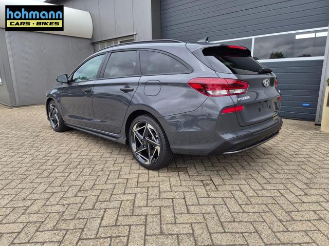 Hyundai i30 Kombi 1.6 T-GDI 150PS Automatik N-Line Sitzheizung Lenkradheizung Klimaautomatik Navi 10,3"-Touchscreen Bluelink Apple CarPlay + Android Auto PDC v+h R&uuml;ckf.Kamera 18-LM 