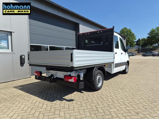Mercedes-Benz Sprinter 317 Pritsche Doppelkabine L2 2.0 CDi 170PS Automatik Heckantrieb 3,5t 6-Sitzer AHK Klimaautomatik Bluetooth DAB Apple CarPlay Android Auto R&uuml;ckf.Kamera Tempomat Ganzj.Reifen 