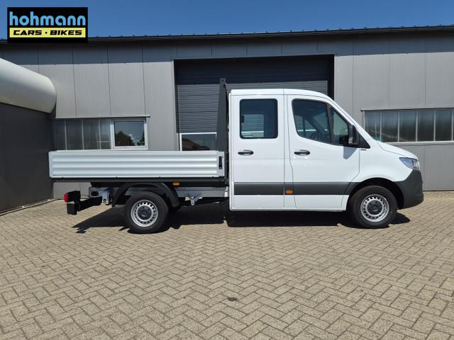 Mercedes-Benz Sprinter 317 Pritsche Doppelkabine L2 2.0 CDi 170PS Automatik Heckantrieb 3,5t 6-Sitzer AHK Klimaautomatik Bluetooth DAB Apple CarPlay Android Auto R&uuml;ckf.Kamera Tempomat Ganzj.Reifen 