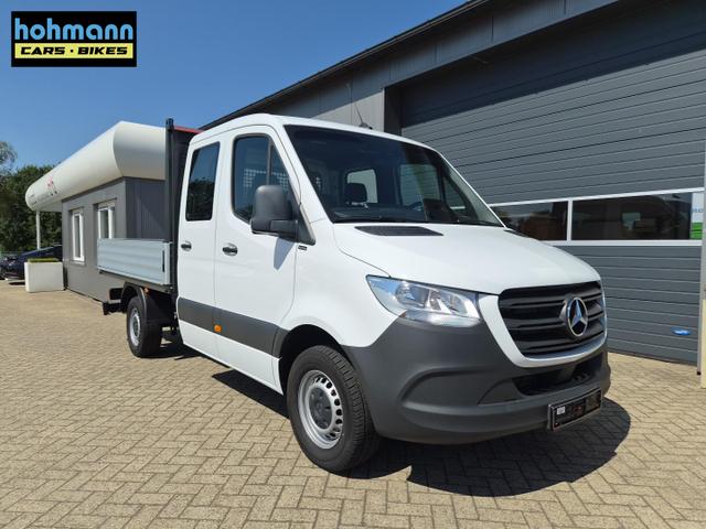 Mercedes-Benz Sprinter 317 Pritsche Doppelkabine L2 2.0 CDi 170PS Automatik Heckantrieb 3,5t 6-Sitzer AHK Klimaautomatik Bluetooth DAB Apple CarPlay Android Auto R&uuml;ckf.Kamera Tempomat Ganzj.Reifen 