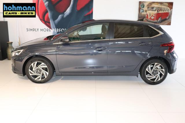 Hyundai i20 (BC3) GO Plus 1.2 MPI Navi b5bu1 MY2025 Aurora Grey, Beispielbilder, ggf. teilweise mit Sonderausstattung