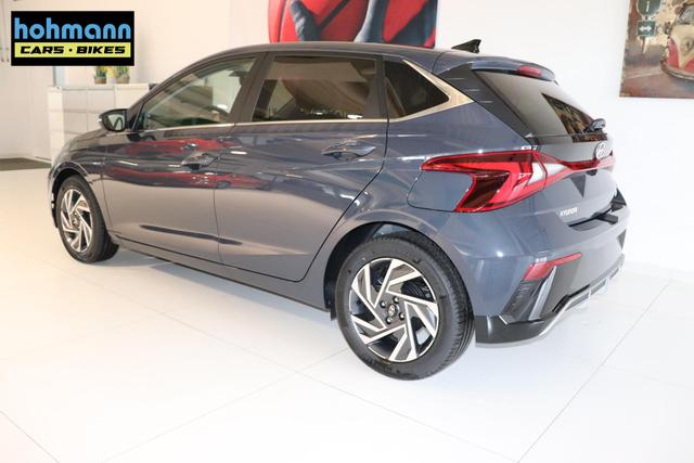 Hyundai i20 (BC3) GO Plus 1.2 MPI Navi b5bu1 MY2025 Aurora Grey, Beispielbilder, ggf. teilweise mit Sonderausstattung