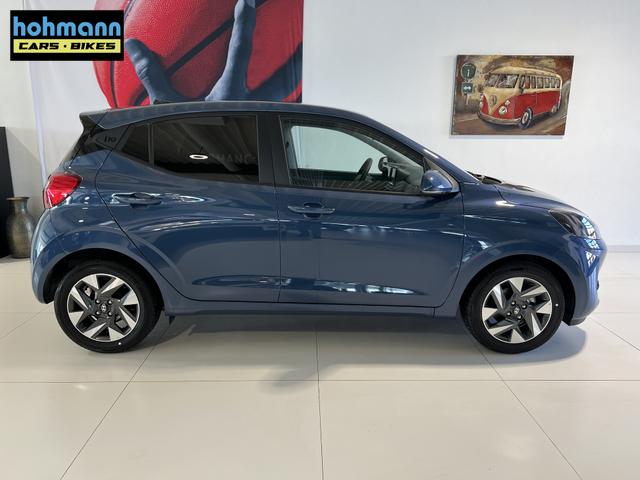 i10 GO Plus Navi 1,2 MT Vibrant Blue PearlMY2025, Beispielbilder, ggf. teilweise mit Sonderausstattung