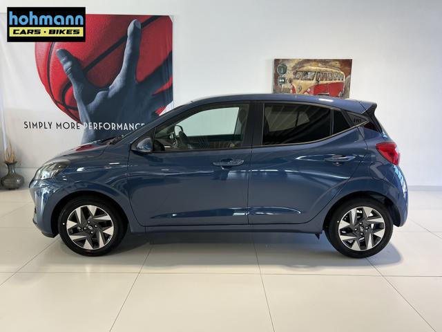 i10 GO Plus Navi 1,2 MT Vibrant Blue PearlMY2025, Beispielbilder, ggf. teilweise mit Sonderausstattung