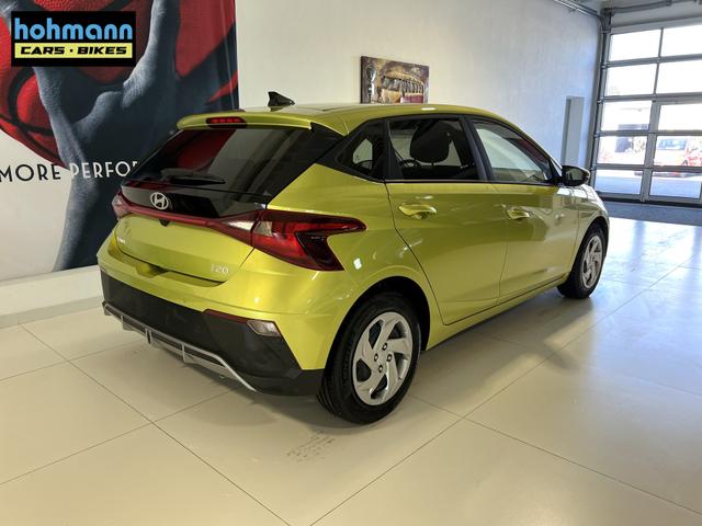 i20 GO! Lucid Lime Metallic, Beispielbilder, ggf. teilweise mit Sonderausstattung