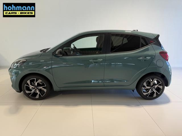 Hyundai i10 N Line Mangrove Green