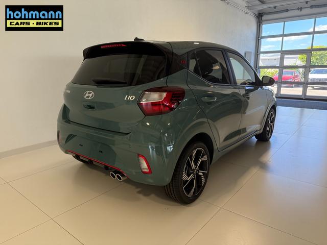 Hyundai i10 N Line Mangrove Green