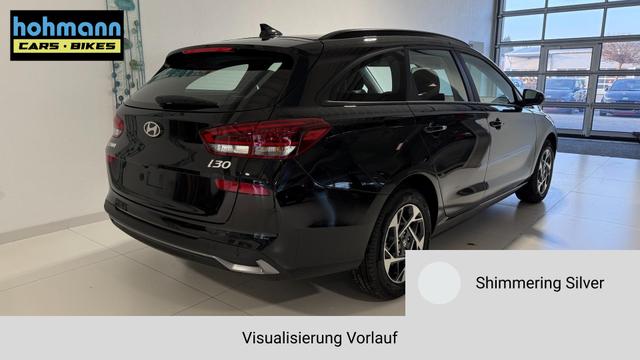 i30 Shimmering Silver Vorlauf, Beispielbilder, ggf. teilweise mit Sonderausstattung