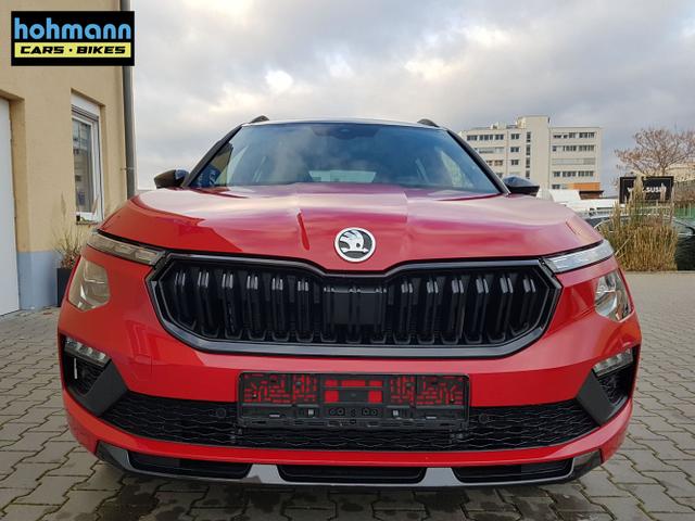 Skoda / Kamiq / Rot / Monte Carlo / / , Beispielbilder, ggf. teilweise mit Sonderausstattung