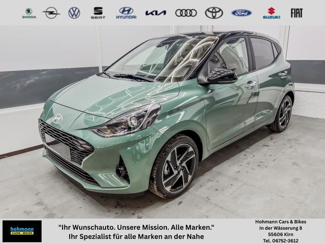 Hyundai i10 - PREMIUM AUT SHZ SMART KEY KLIMAAUTOMATIK AMBIENTE ALU RFK PDC NAVI