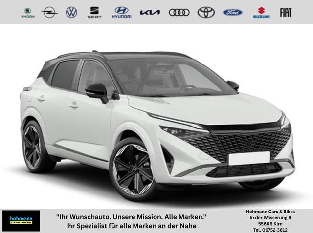 Nissan Qashqai - N-DESIGN 1.3 mHEV AT Pano*20"*NAVI*E-Heck*SHZ*HeadUp*I-Key*E-Sitz*