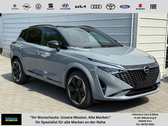 Nissan Qashqai - N-DESIGN 1.3 mHEV AT Pano*20"*NAVI*E-Heck*SHZ*HeadUp*I-Key*E-Sitz*