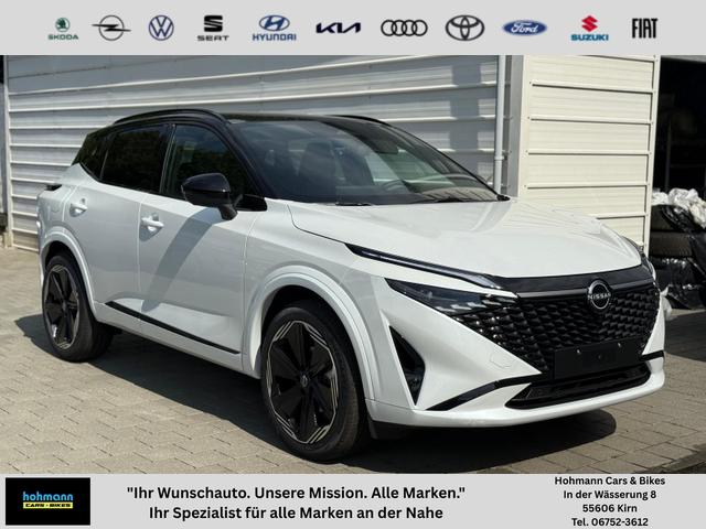 Nissan Qashqai - N-DESIGN 1.3 mHEV AT Pano*20"*NAVI*E-Heck*SHZ*HeadUp*I-Key*E-Sitz*